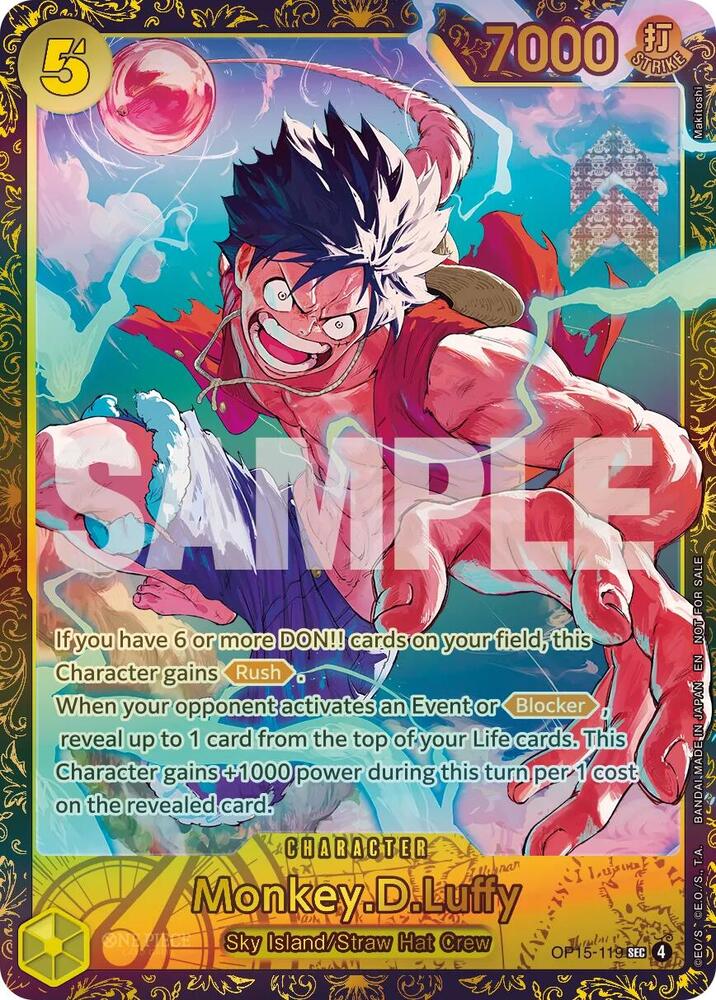 luffy top 8