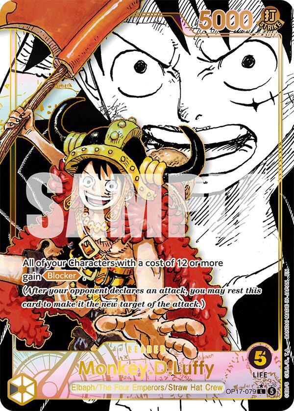 manga leader luffy